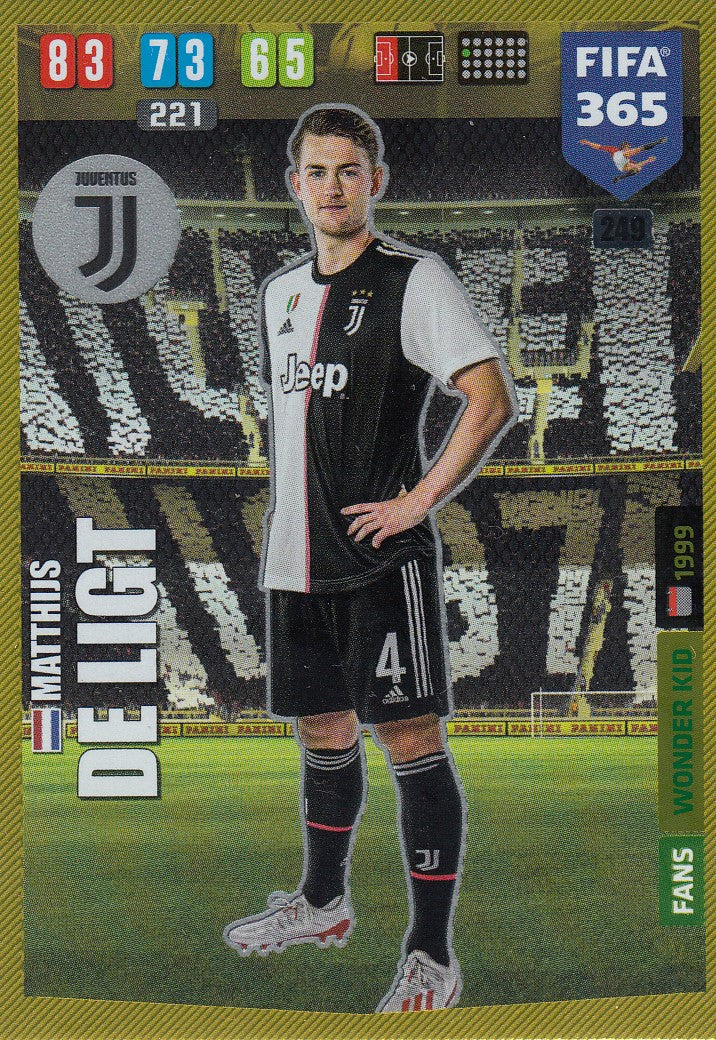 249. MATTHIJS DE LIGT - JUVENTUS - FANS WONDER KID