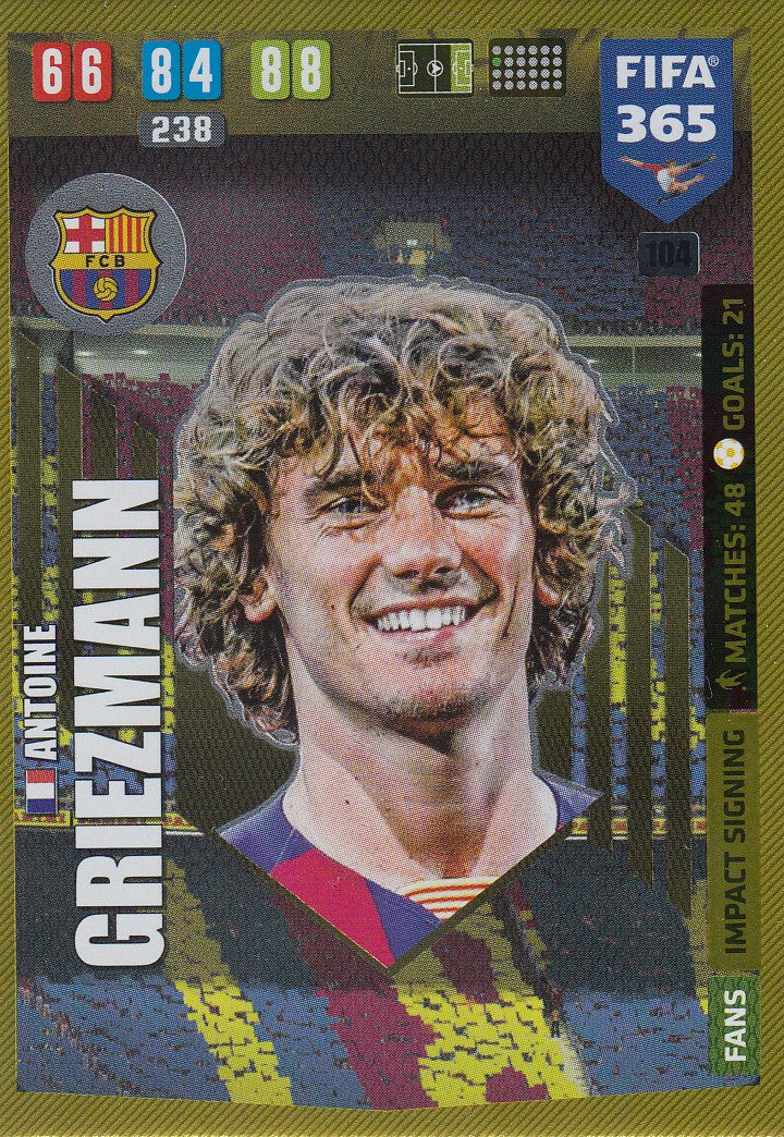 104. ANTOINE GRIEZMANN - BARCELONA - FANS IMPACT SIGNING