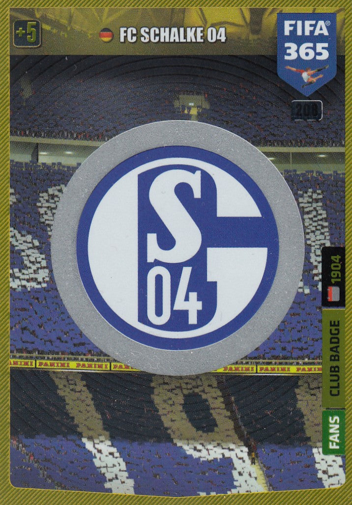 208. SCHALKE 04 - FANS CLUB BADGE