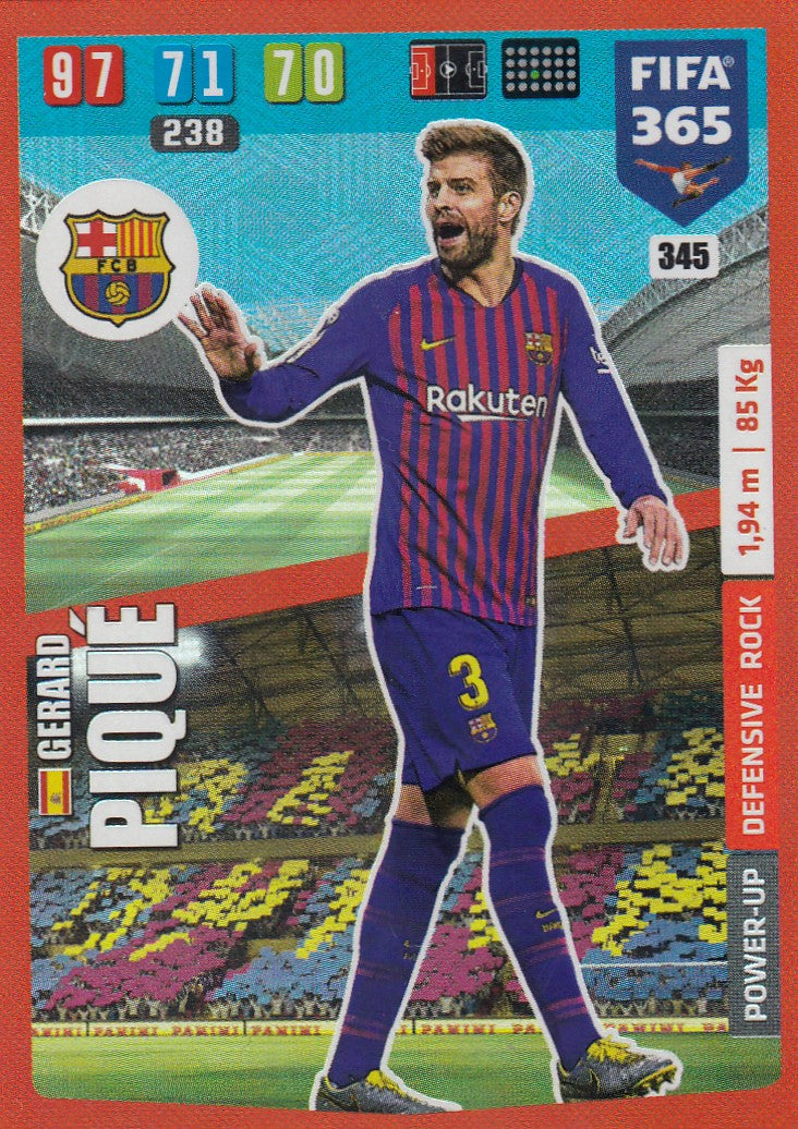 345. GERARD PIQUÈ - BARCELONA - POWER-UP DEFENSIVE ROCK