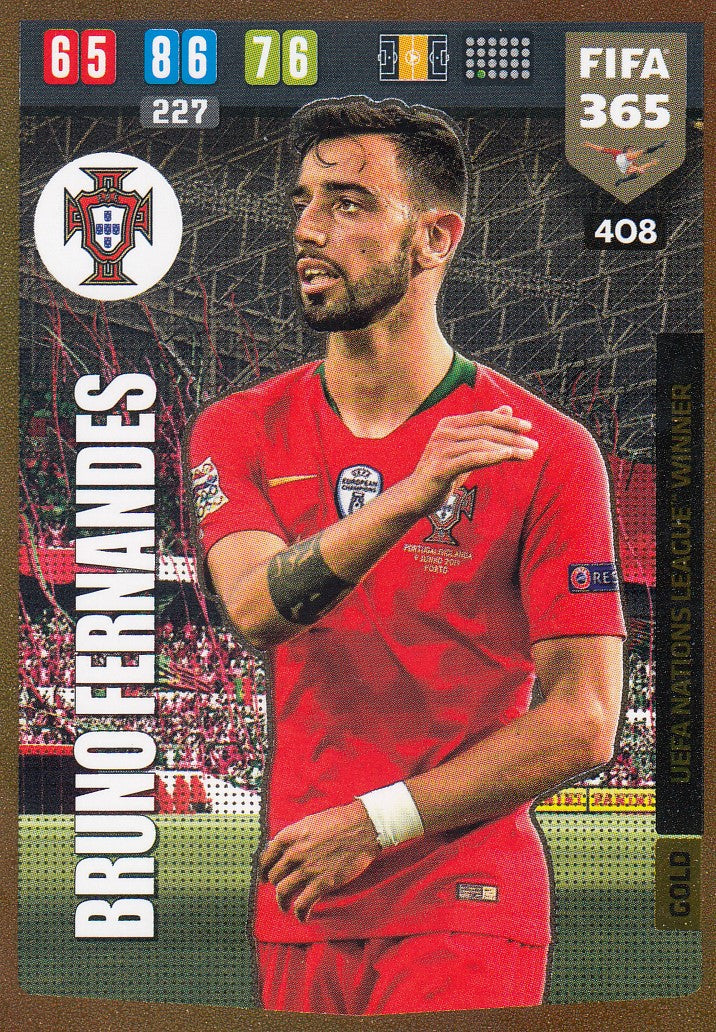 408. BRUNO FERNANDES - PORTUGAL - GOLD UEFA NATIONS LEAGUE WINNER