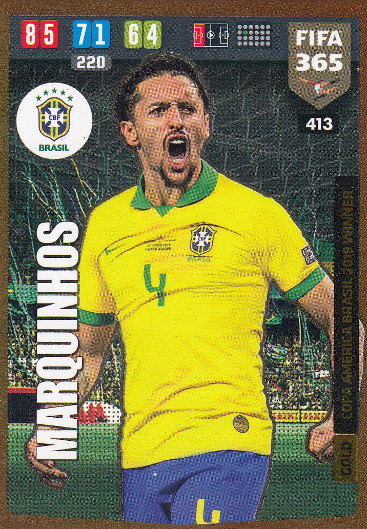413. MARQUINHOS - BRASIL - GOLD COPA AMÈRICA BRASIL 2019 WINNER