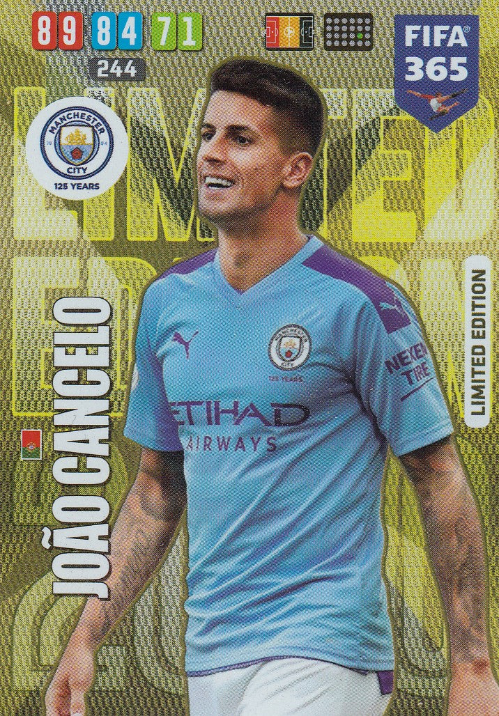LE-2020. JOAO CANCELO - MANCHESTER CITY - LIMITED EDITION