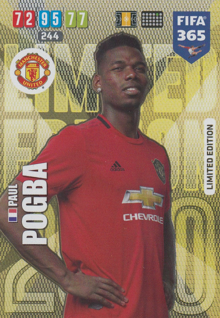LE-2020. PAUL POGBA - MANCHESTER UNITED - LIMITED EDITION