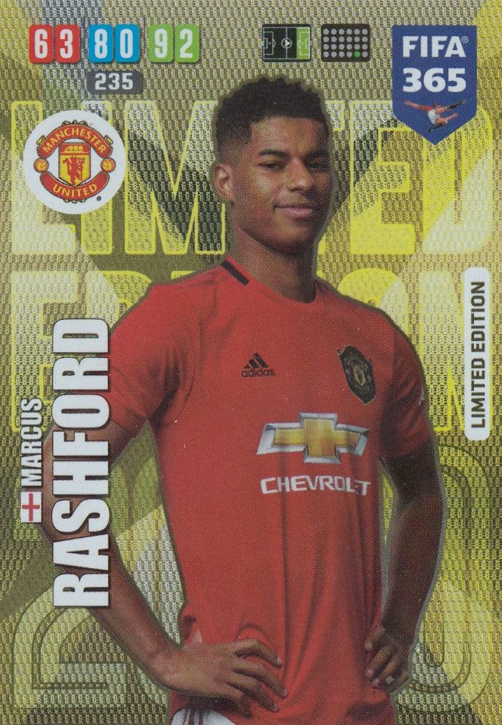 LE-2020. MARCUS RASHFORD - MANCHESTER UNITED - LIMITED EDITION