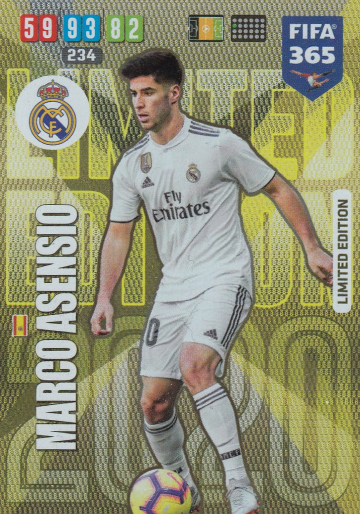 LE-2020. MARCO ASENSIO - REAL MADRID - LIMITED EDITION