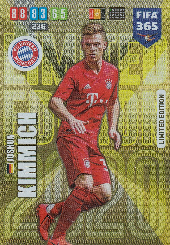 LE-2020. JOSHUA KIMMICH - BAYERN MUNCHEN - LIMITED EDITION