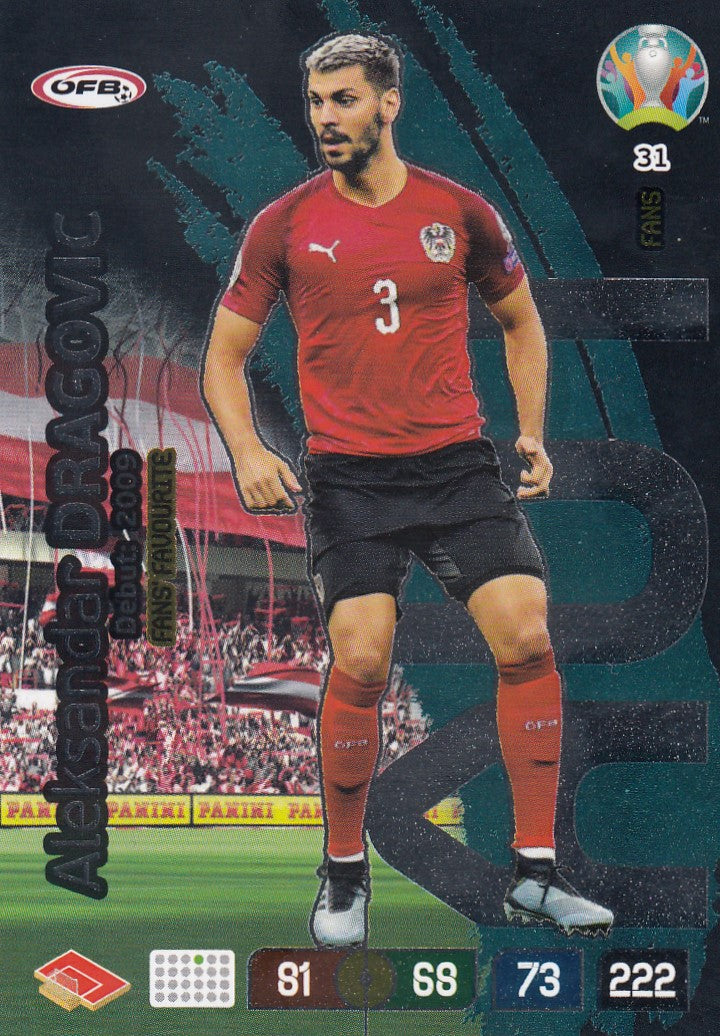 031. ALEKSANDAR DRAGOVIC - AUSTRIA - FANS` FAVORITE