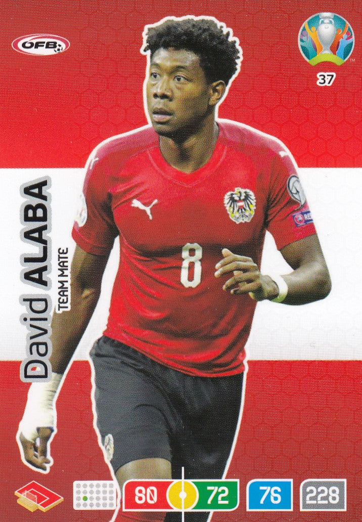 037. DAVID ALABA - AUSTRIA - TEAM MATE