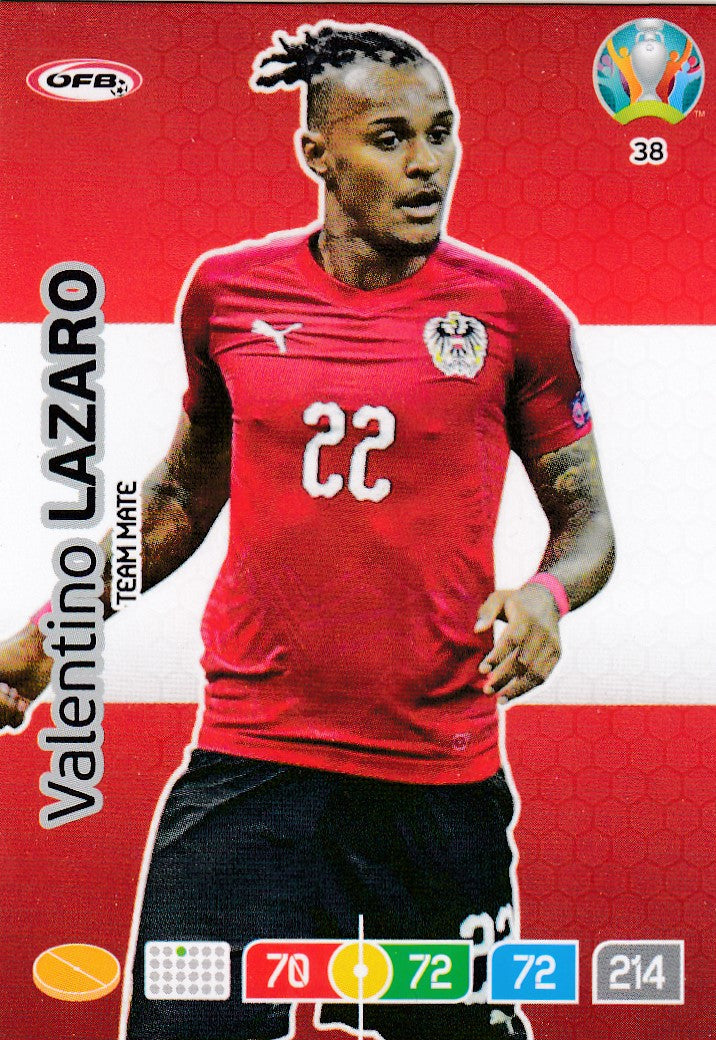 038. VALENTINO LAZARO - AUSTRIA - TEAM MATE