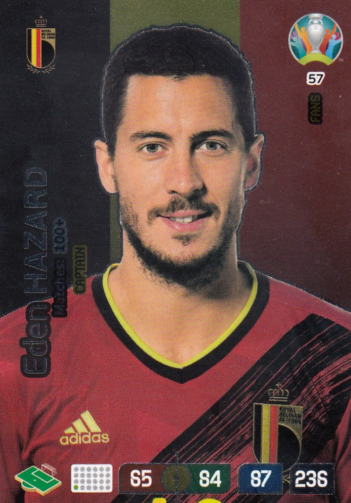 057. EDEN HAZARD - BELGIUM - CAPTAIN