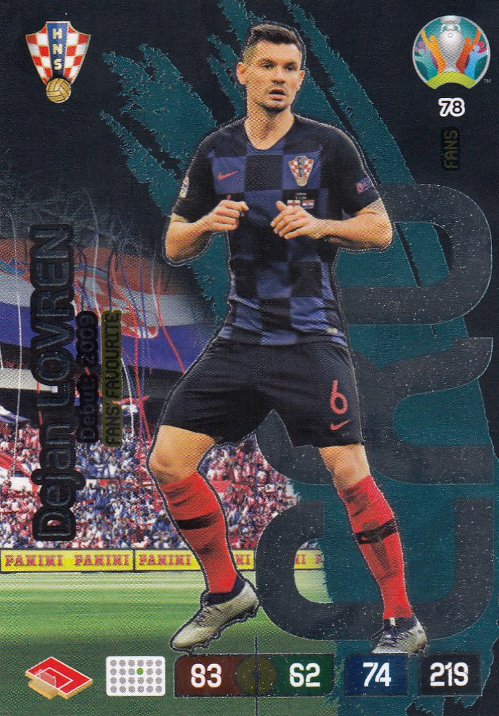 078. DEJAN LOVREN - CROATIA - FANS` FAVORITE