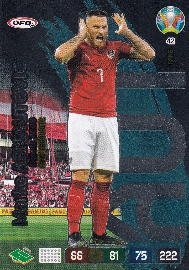 042. MARKO ARNAUTOVIC - AUSTRIA - FANS` FAVORITE