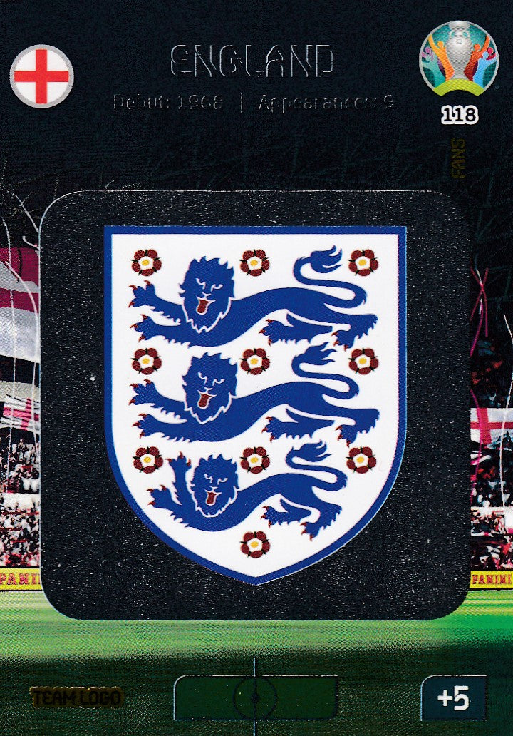 118. ENGLAND - TEAM LOGO