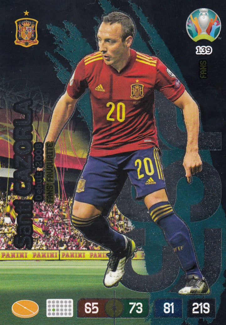 139. SANTI CAZORLA - SPAIN - FANS` FAVORITE