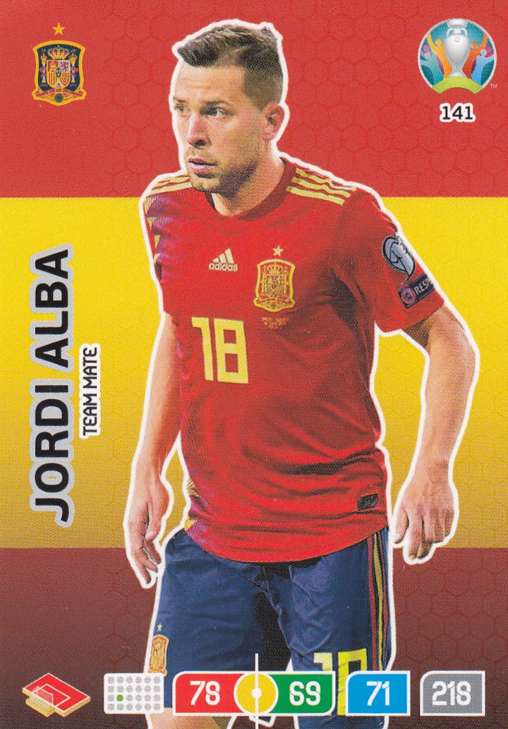 141. JORDI ALBA - SPAIN - TEAM MATE