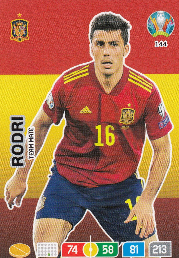 144. RODRI - SPAIN - TEAM MATE