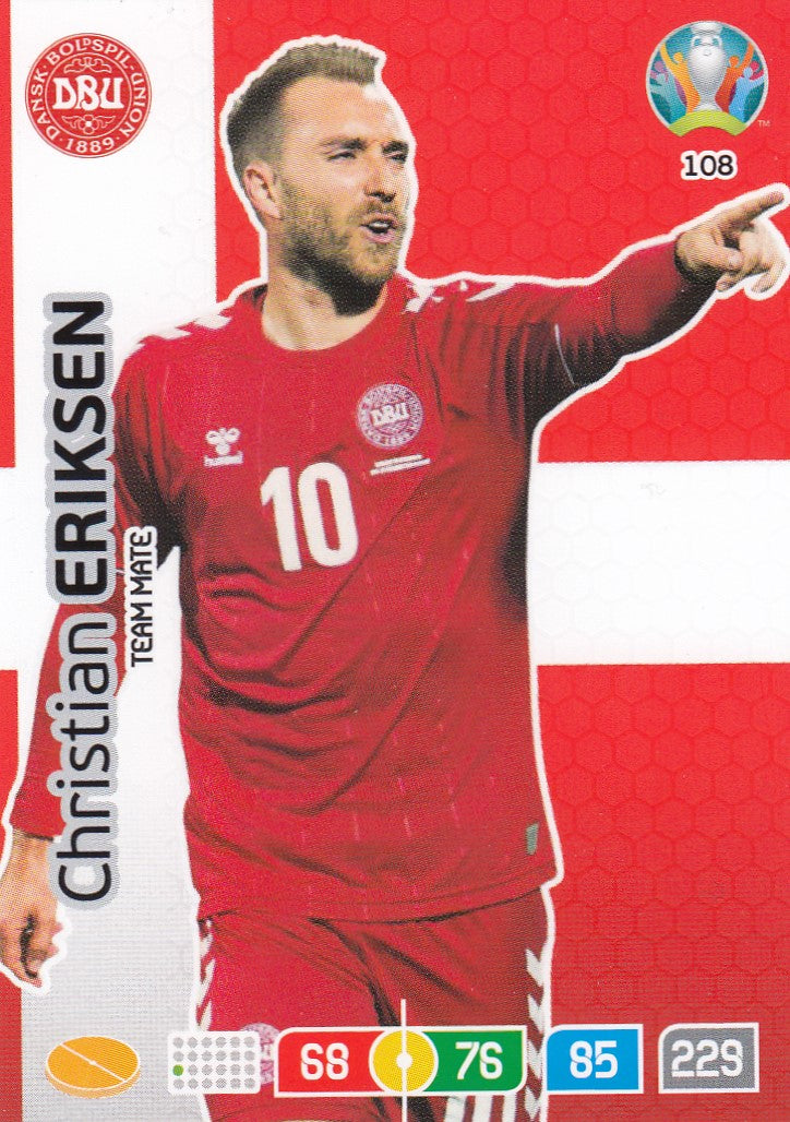 108. CHRISTIAN ERIKSEN - DENMARK - TEAM MATE