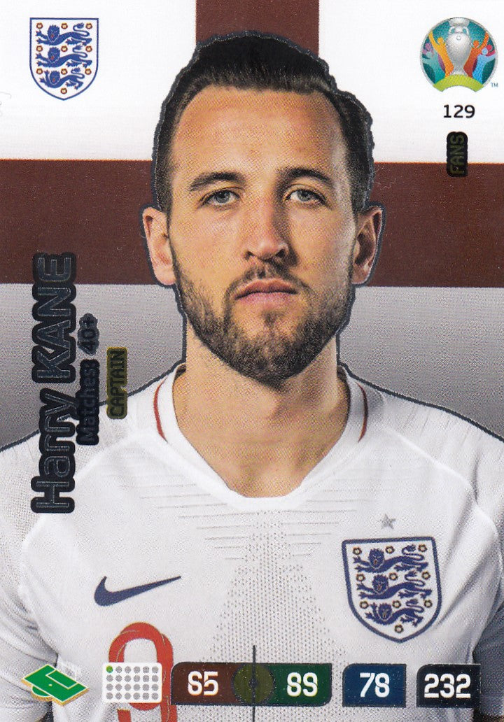 129. HARRY KANE - ENGLAND - CAPTAIN