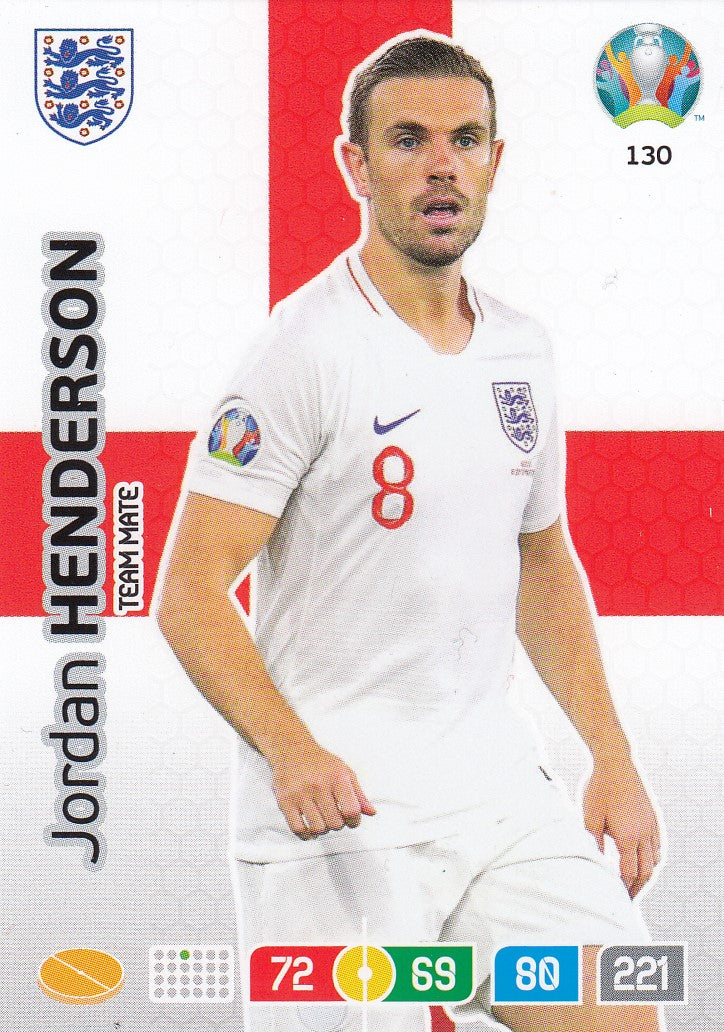 130. JORDAN HENDERSON - ENGLAND - TEAM MATE