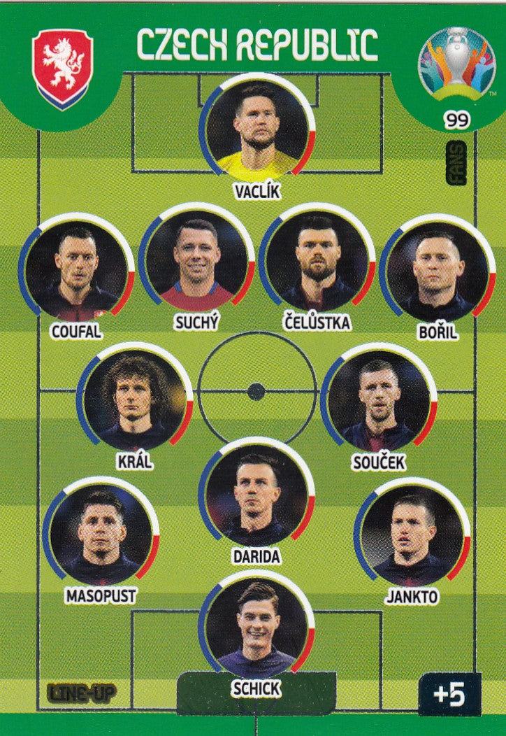 099. CZECH REPUBLIC - LINE UP