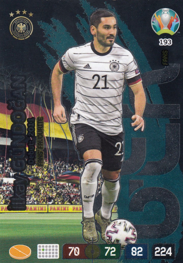 193. ILKAY GUNDOGAN - GERMANY - FANS` FAVORITE