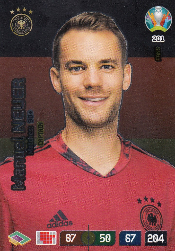 201. MANUEL NEUER - GERMANY - CAPTAIN