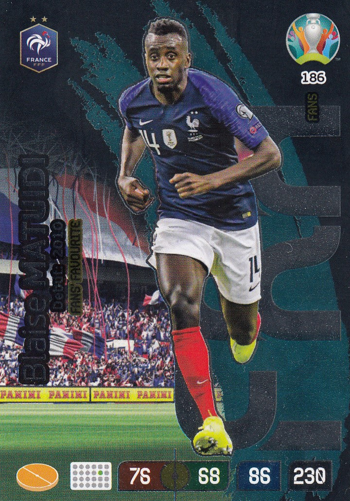 186. BLAISE MATUIDI - FRANCE - FANS` FAVORITE