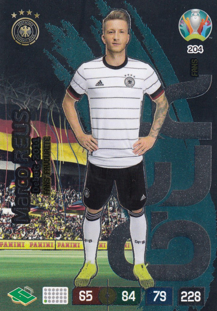 204. MARCO REUS - GERMANY - FANS` FAVORITE
