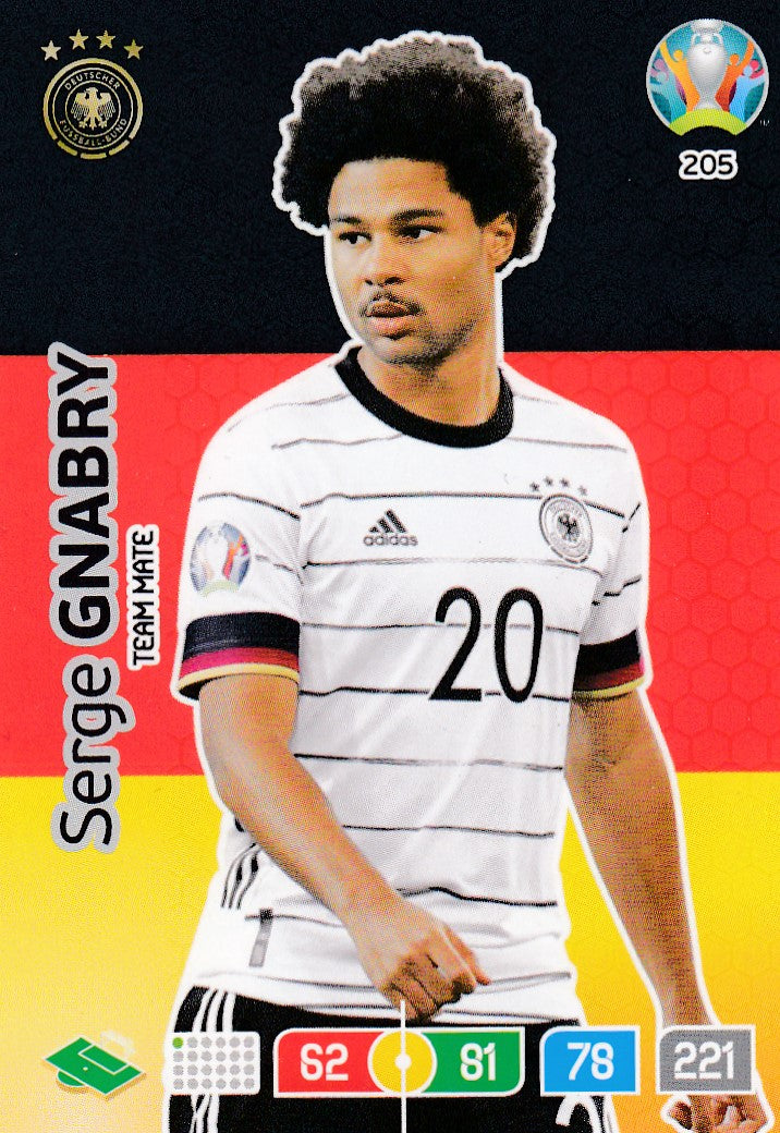 205. SERGE GNABRY - GERMANY - TEAM MATE