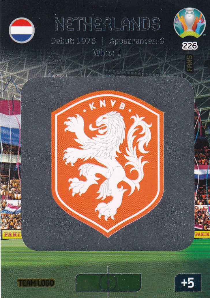 226. NETHERLANDS - TEAM LOGO