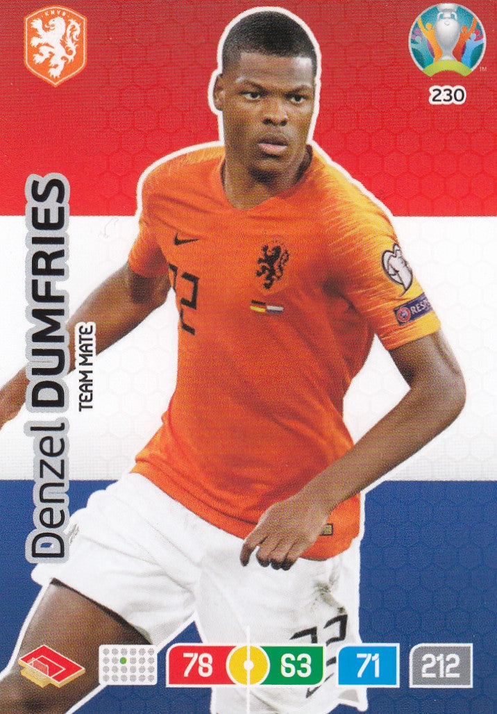 230. DENZEL DUMFRIES - NETHERLANDS - TEAM MATE