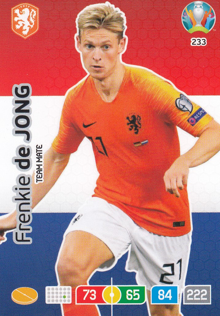 233. FRENKIE DE JONG - NETHERLANDS - TEAM MATE