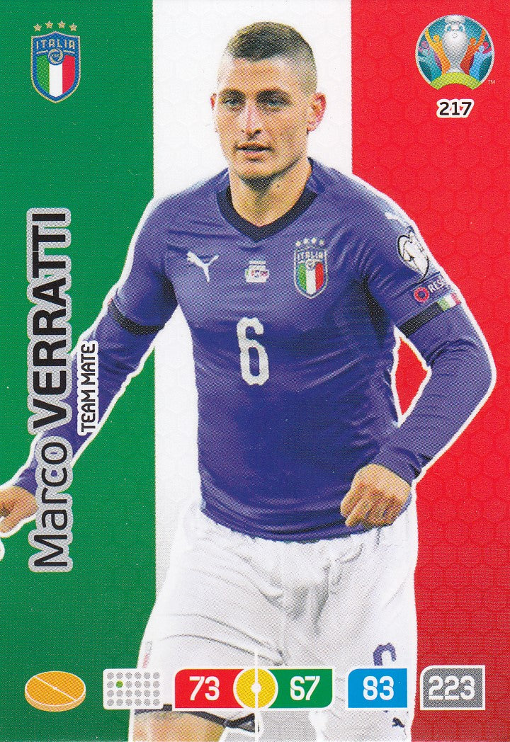 217. MARCO VERRATTI - ITALY - TEAM MATE