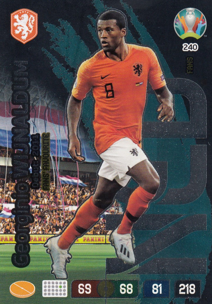 240. GEORGINIO WIJNALDUM - NETHERLANDS - FANS` FAVORITE