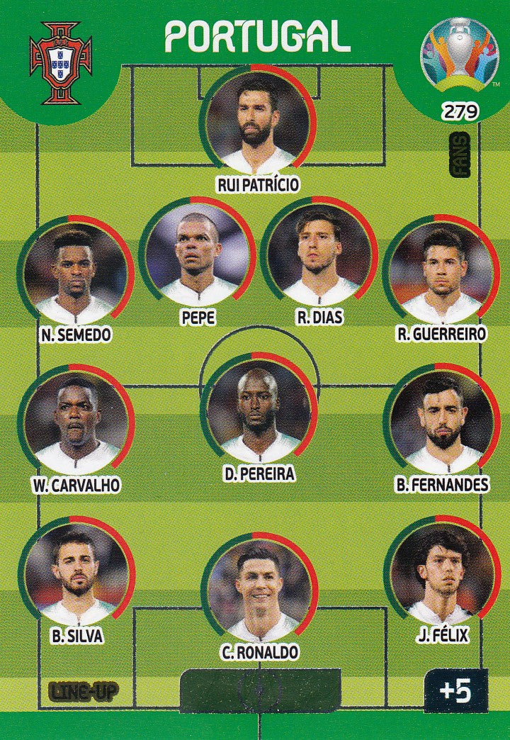279. PORTUGAL - LINE UP