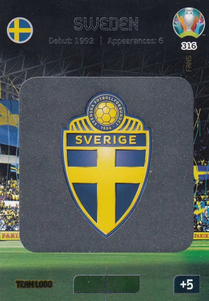 316. SWEDEN - TEAM LOGO