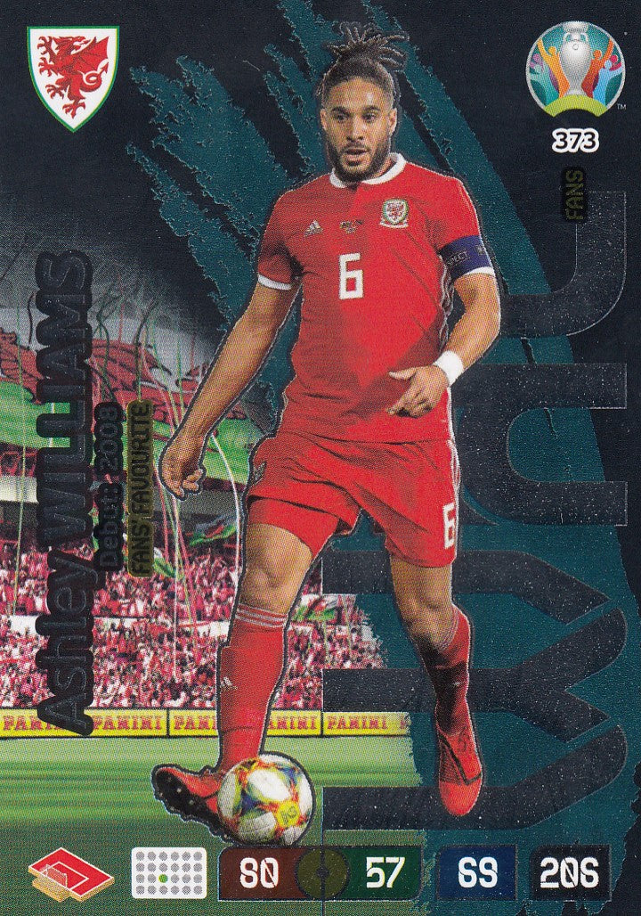 373. ASHLEY WILLIAMS - WALES - FANS` FAVORITE