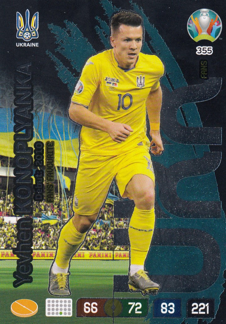 355. YEVHEN KONOPLYANKA - UKRAINE - FANS` FAVORITE
