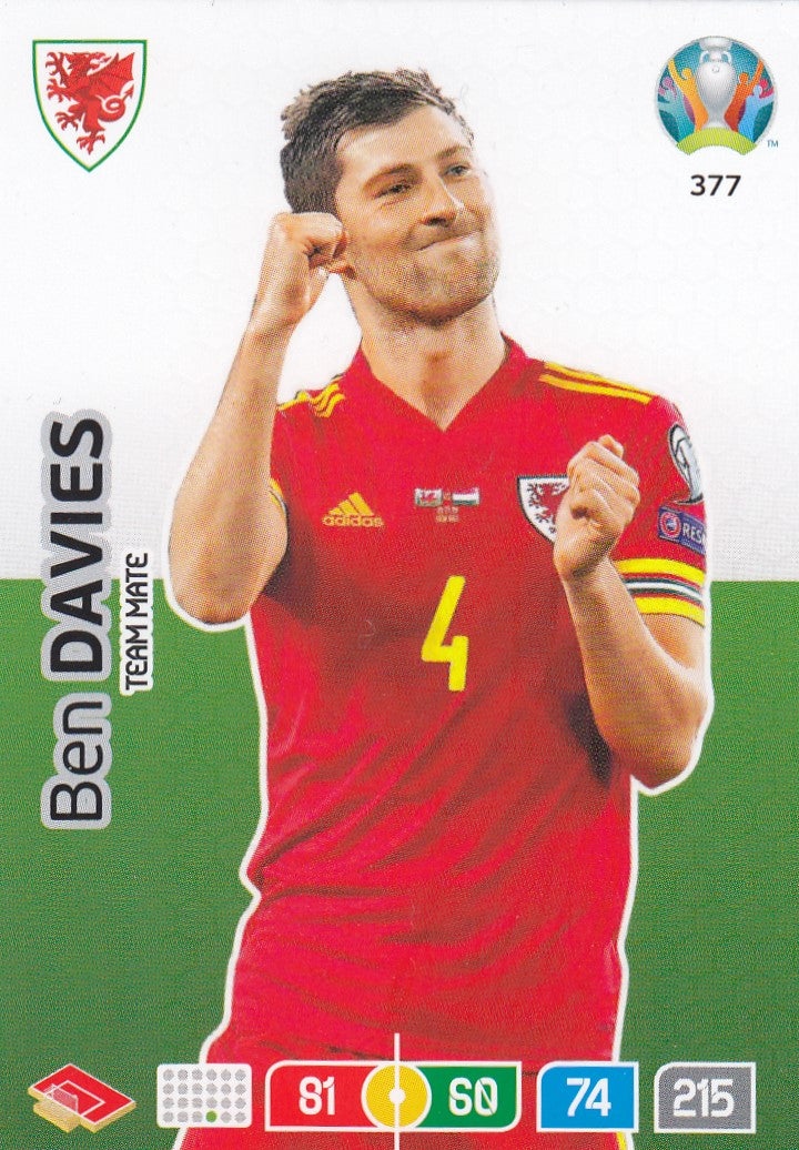 377. BEN DAVIES - WALES - TEAM MATE