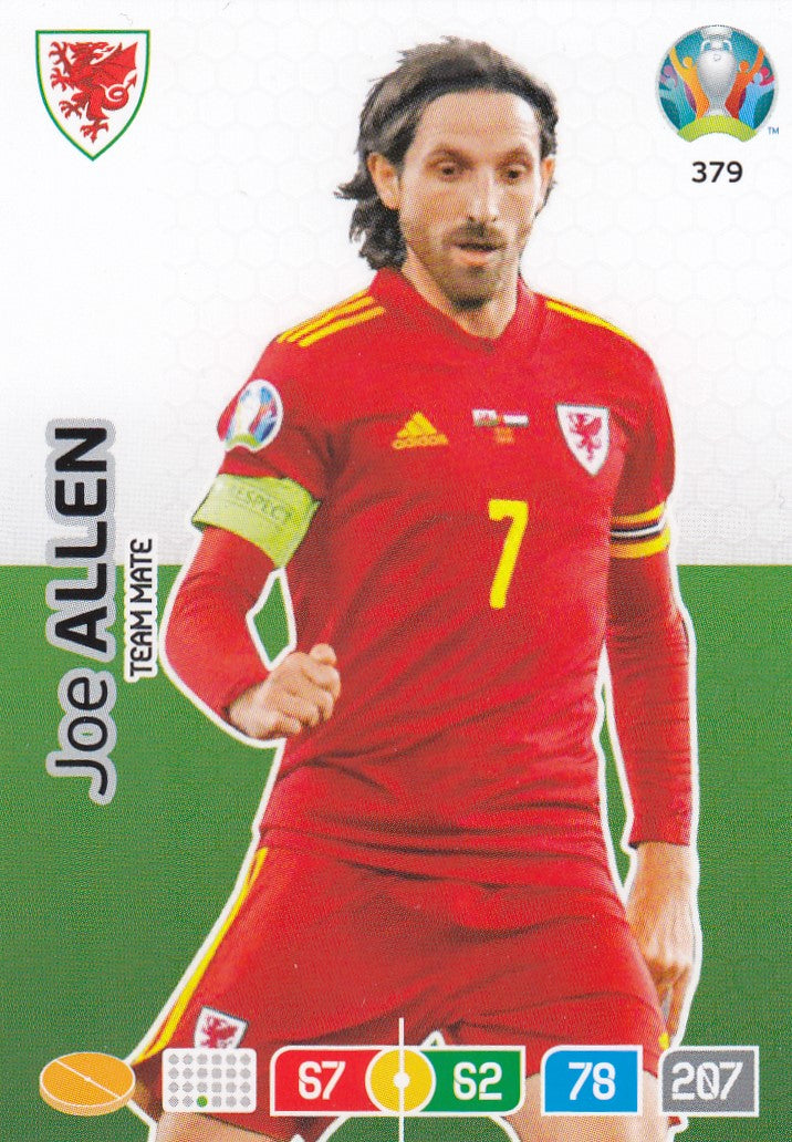 379. JOE ALLEN - WALES - TEAM MATE