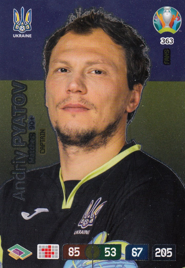 363. ANDRIY PYATOV - UKRAINE - CAPTAIN