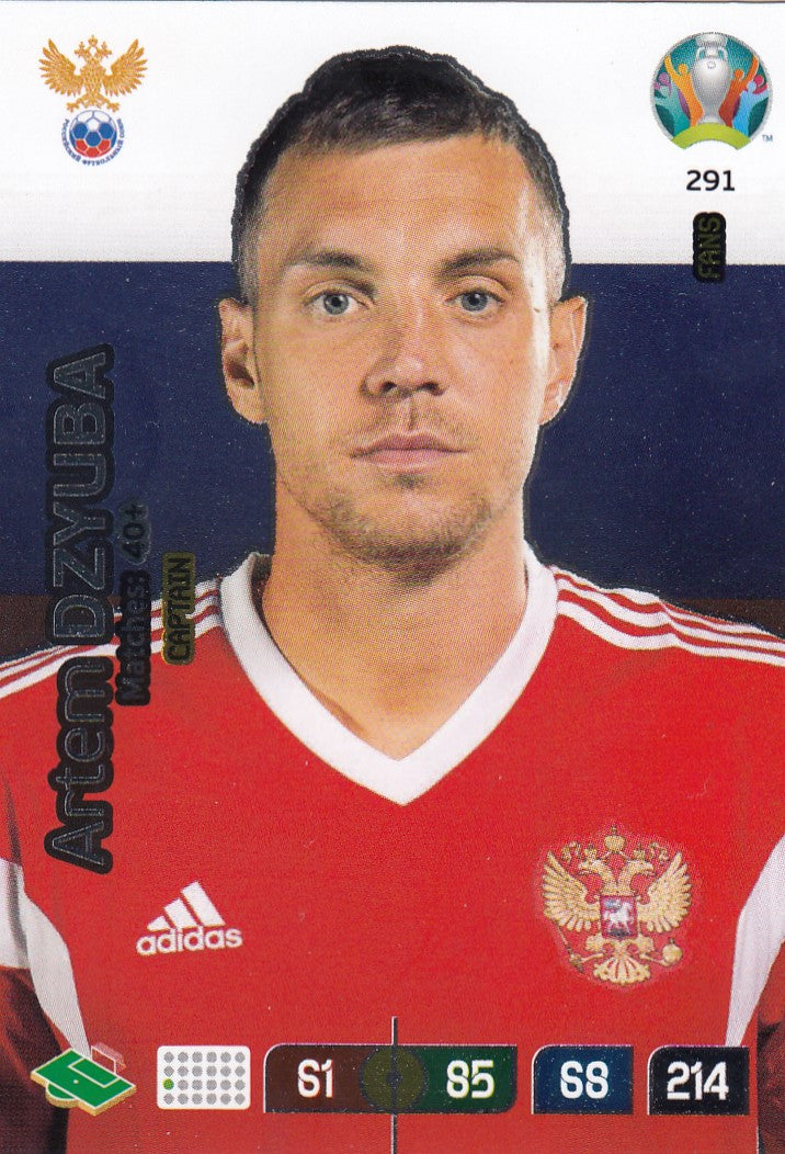 291. ARTEM DZYUBA - RUSSIA - CAPTAIN