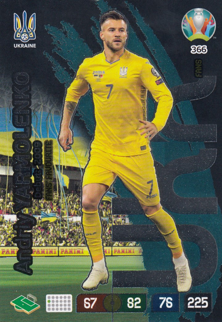 366. ANDRIY YARMOLENKO - UKRAINE - FANS` FAVORITE