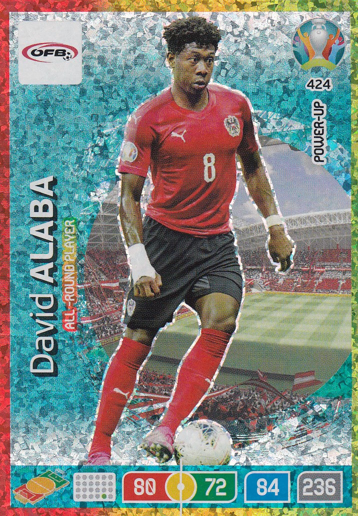 424. DAVID ALABA - AUSTRIA - POWER-UP - ALL-ROUND PLAYER