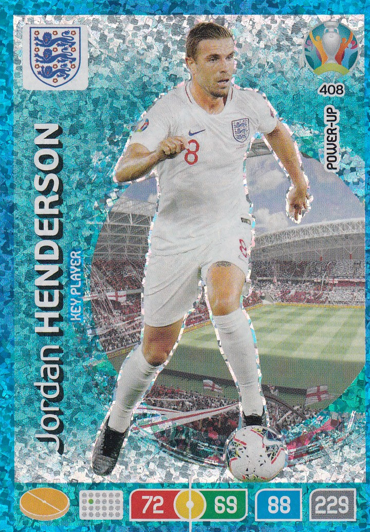 408. JORDAN HENDERSON - ENGLAND - POWER-UP - KEY PLAYER