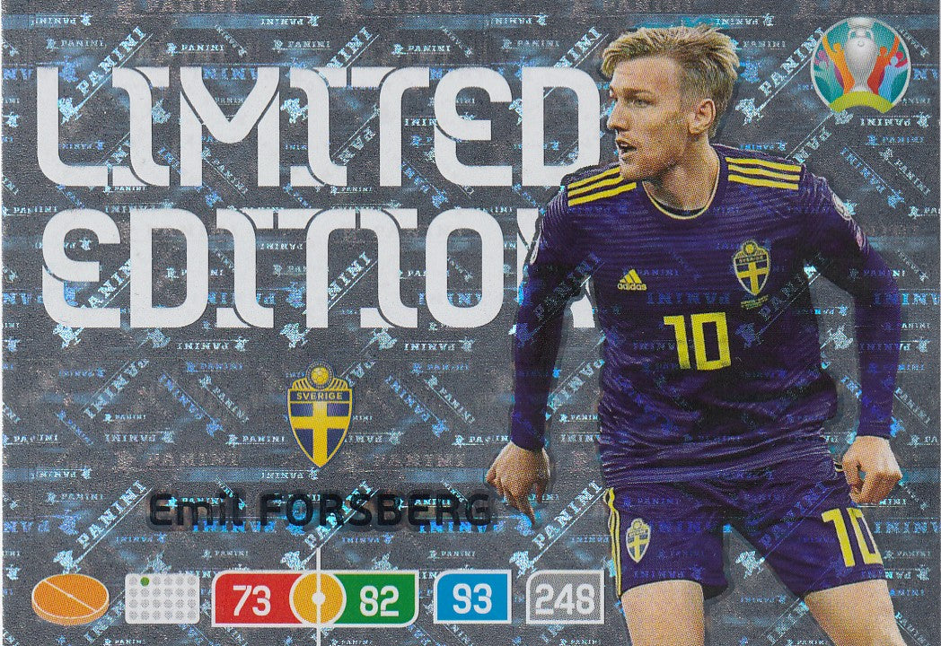 LE-EURO2020. EMIL FORSBERG - SWEDEN - LIMITED EDITION