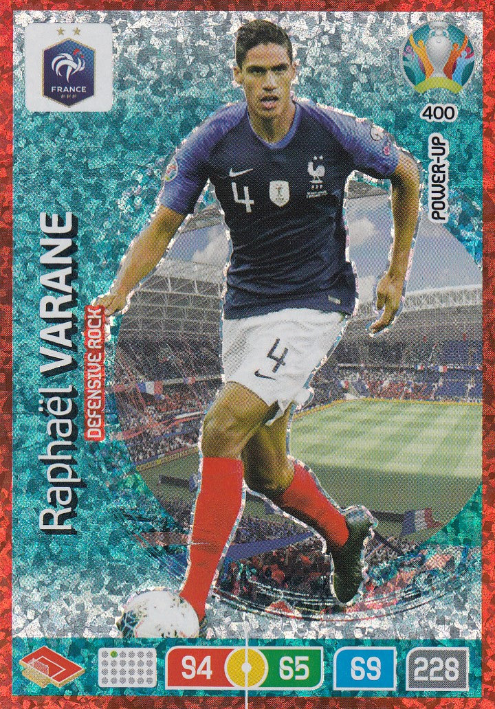 400. RAPHAEL VARANE - FRANCE - POWER-UP - DEFENSIVE ROCK