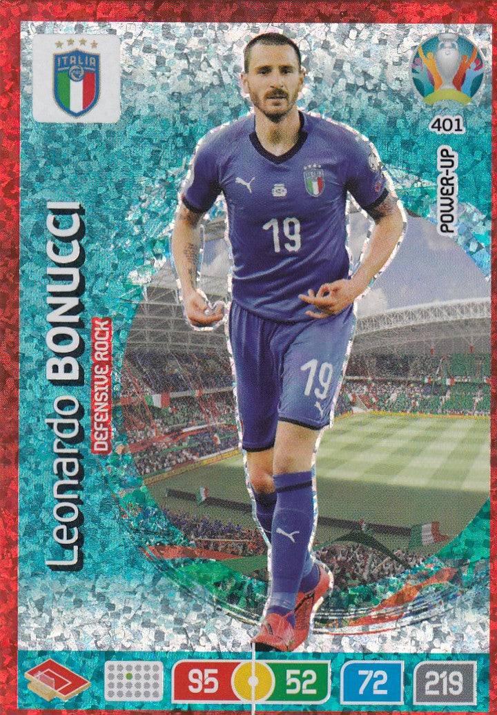 401. LEONARDO BONUCCI - ITALY - POWER-UP - DEFENSIVE ROCK