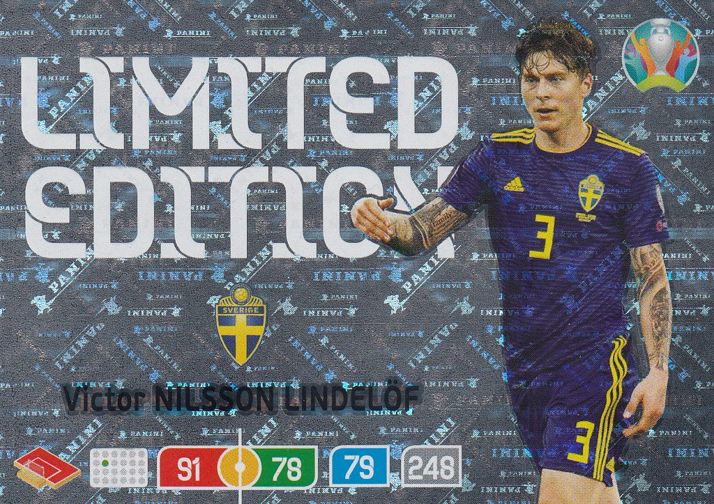 LE-EURO2020. VICTOR NILSSON LINDELOF - SWEDEN - LIMITED EDITION